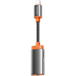 Mcdodo Lightning to AUX 3.5mm mini jack adapter, Mcdodo CA06719 (black)