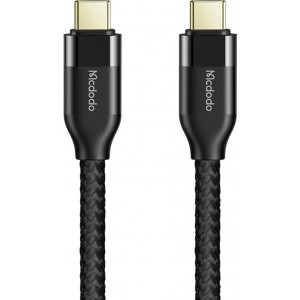 Mcdodo kabelis USB-C uz USB-C Mcdodo CA-7131 3.1 Gen 2, 4K 30Hz, 2m (melns)