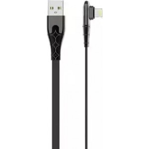 Producenttymczasowy USB kabelis LDNIO LS581 zibens, 2.4 A, garums: 1m