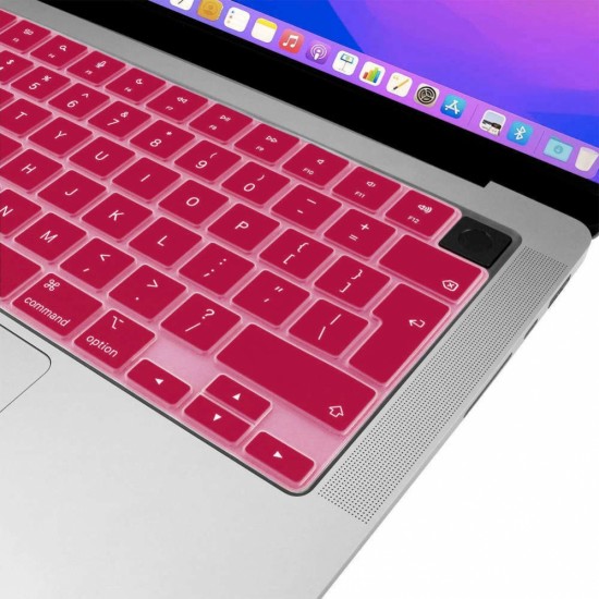 Alogy Protective Overlay Alogy Keyboard Cover for Apple Macbook Air 13 2022 M2 A2681 Pink