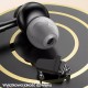 Usams Stereo headphones EP-43 metal USB-C black/black HSEP4301