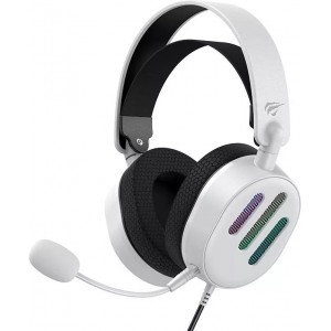 Havit H2038U RGB gaming headphones (white)