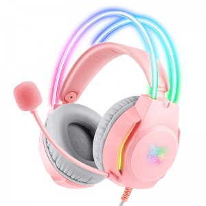 Onikuma Gaming headphones ONIKUMA X26 Pink