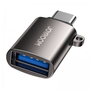 Joyroom adapteris USB vīrietis-sieviete C tipa joyroom S-H151 (melns)