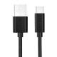 Choetech USB uz USB-C kabelis Choetech AC0002, 1m (melns)