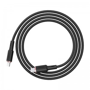 Acefast kabelis USB-C līdz apgaismojumam Acefast C2-01, 30W, MFi, 1.2m (melns)