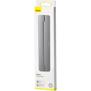Baseus Self-adhesive aluminum holder for MacBook ultra (dark gray)