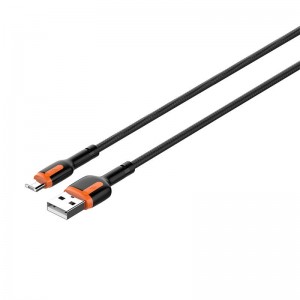 Ldnio LS531 USB - кабель Micro USB 1 м (серо-оранжевый)