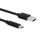 Choetech USB uz USB-C kabelis Choetech AC0002, 1m (melns)