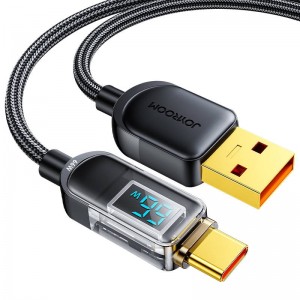 Joyroom kabelis USB-A Type-C 1.2m Joyroom S-AC066A4 (melns)