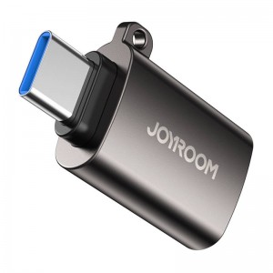 Joyroom adapteris USB vīrietis-sieviete C tipa joyroom S-H151 (melns)