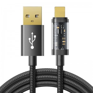 Кабель Joyroom для USB-A / Lightning / 2,4 А / 1,2 м Joyroom S-UL012A12 (черный)