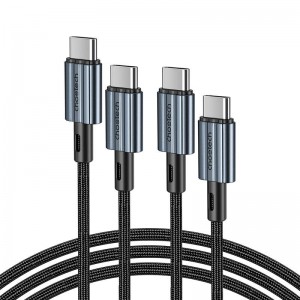 Choetech Cable USB-C do USB-C Choetech XCC-1014, PD 60W 1.2m (melns)