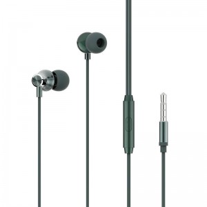 Vipfan Vadu in-ear austiņas Vipfan M07, 3.5mm (zaļa)