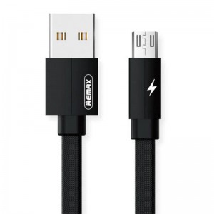 Remax kabelis USB Micro Remax Kerolla, 1m (melns)