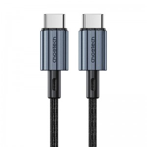 Кабель Choetech USB-C do USB-C Choetech XCC-1014, PD 60 Вт 1,2 м (черный)