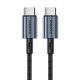 Choetech Cable USB-C do USB-C Choetech XCC-1014, PD 60W 1.2m (melns)