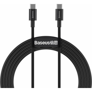 Baseus Superior cable USB Type C - USB Type C quick charge Quick Charge / Power Delivery / FCP 100W 5A 20V 2m black (CATYS-C01)