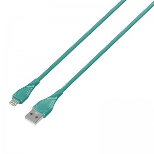 Ldnio Lightning kabelis LDNIO LS611 25W, 1m (zaļš)