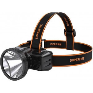 Superfire galvenais lukturis Superfire HL51, 160lm, USB