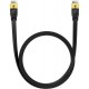Baseus Cat 7 UTP Ethernet RJ45 Cable Flat 2 m black