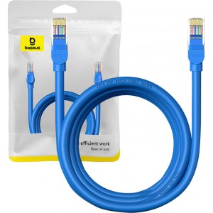 Baseus Round Cable Baseus Ethernet RJ45, Cat.6, 3m (blue)