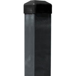 Stabs taisnstūrprofila 40*60/1.3mm, ZN/KRĀSOTS, UV, cepurīte, RAL7016