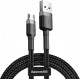 Кабель Baseus Cafule Micro USB 2,4 А 0,5 м (серый + черный)