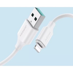 Joyroom charging / data cable USB - Lightning 2.4A 2m white (S-UL012A9)