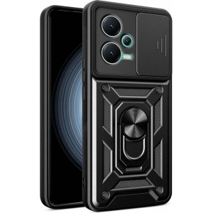 Alogy Camshield statīva gredzena aizsargapvalks ar kameras vāku Xiaomi Redmi Note 12 / Poco X5 5G