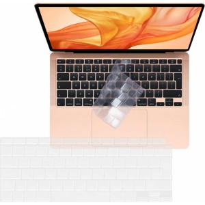 Alogy Protective Overlay Alogy Silicone Keyboard Cover for Apple Macbook Air 13 M1 2019-2020 Transparent