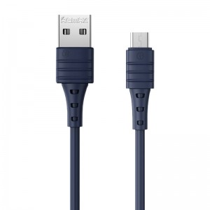 Кабель Remax USB Micro Remax Zeron, 1 м, 2,4 А (синий)