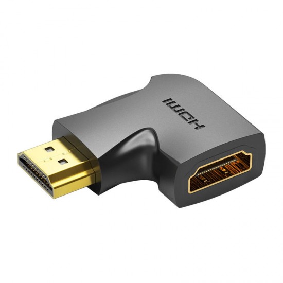 Vention HDMI 90 grādu adapteris Vention 4K 60Hz, AIOB0 (melns)