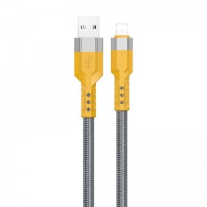 Dudao USB uz Lightning kabelis Dudao L23AC 30W 1m (pelēks)