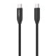 Choetech Cable USB-C do USB-C Choetech XCC-1036 240W 2m (melns)