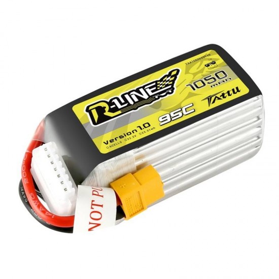 Tattu akumulators Tattu R-Line 1050mAh 22.2V 95C 6S1P XT60