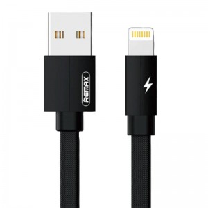 Remax kabelis USB Lightning Remax Kerolla, 1m (melns)