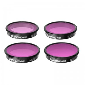 Sunnylife Set of 4 filters ND4+ND8+ND16+ND32 Sunnylife for Insta360 GO 3/2