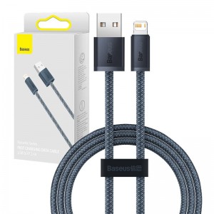 Baseus Dynamic Series kabelis USB to Lightning, 2.4A, 1m (pelēks)