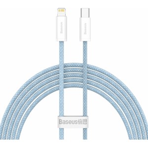 Baseus USB-C kabelis Lightning Baseus dinamiskajai sērijai, 20W, 2m (zils)