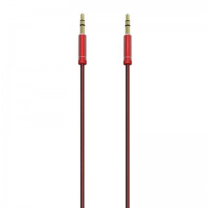 Ldnio LS-Y01 3.5mm jack cable 1m (red)