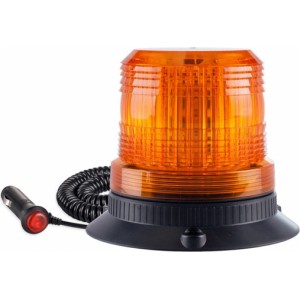 Amio LED brīdinājuma lampa W14M MAG/3 BOLT, ECE R10 80LED 12/24V IP56