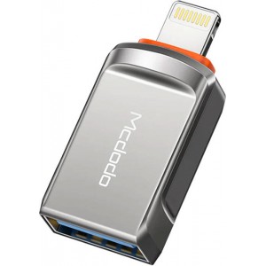 Адаптер Mcdodo USB 3.0 на молнию Mcdodo OT-8600 (черный)