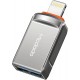 Mcdodo adapteris USB 3.0 līdz zibens Mcdodo OT-8600 (melns)