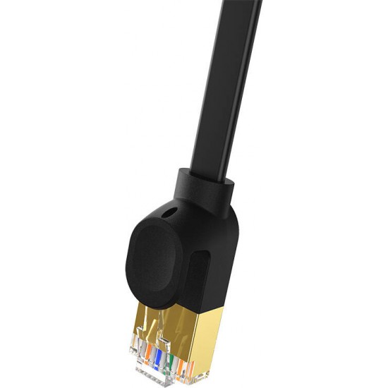 Baseus Cat 7 Gigabit Ethernet RJ45 kabelis 1m melns