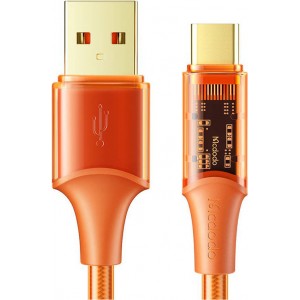 Mcdodo kabelis USB-C Mcdodo CA-3150, 6A, 1.8m (oranžs)
