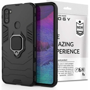 Alogy Stand Ring Armor case for Samsung Galaxy M11/ A11 black