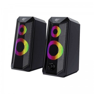 Havit SK202 2.0 RGB computer speakers (black)