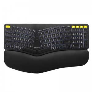 Delux ergonomiskā tastatūra Delux GM902PRO