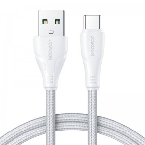 Joyroom кабель USB Surpass / Typ C / 3A / 1,2 м Joyroom S-UC027A11 (белый)